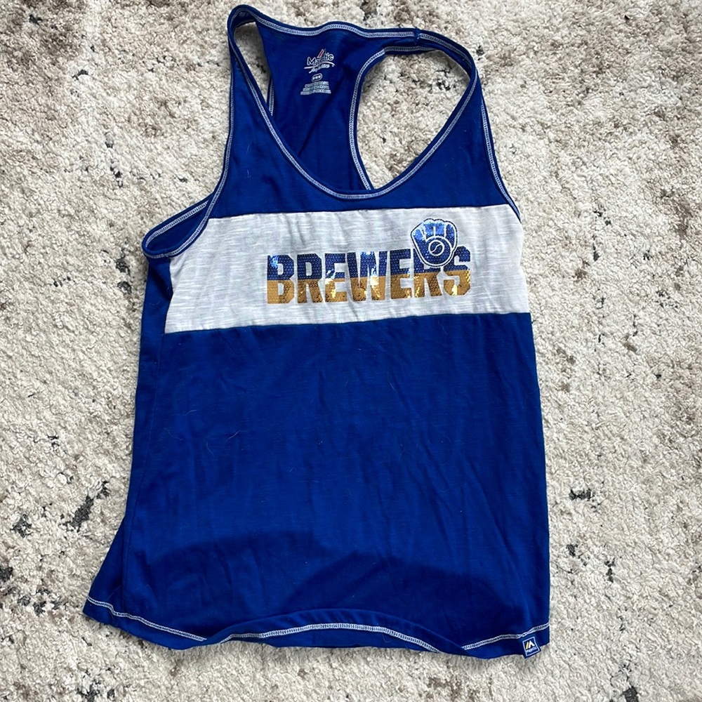Milwaukee Brewers racerback tank